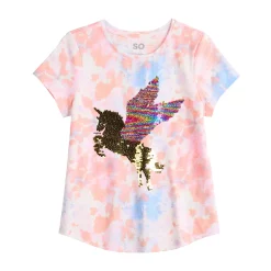 Girls 6-20 SO® Favorite Graphic Flippy Tee in Regular & Plus 45 Girls 6-20 SO® Favorite Graphic Flippy Tee in Regular & Plus -Cheap SO Store 5578228 Pegasus