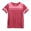 Girls 6-20 SO® Boxy Colorblock Varsity Tee in Regular & Plus