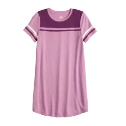 Girls 6-20 SO® Colorblock Varsity Tee Dress in Regular & Plus