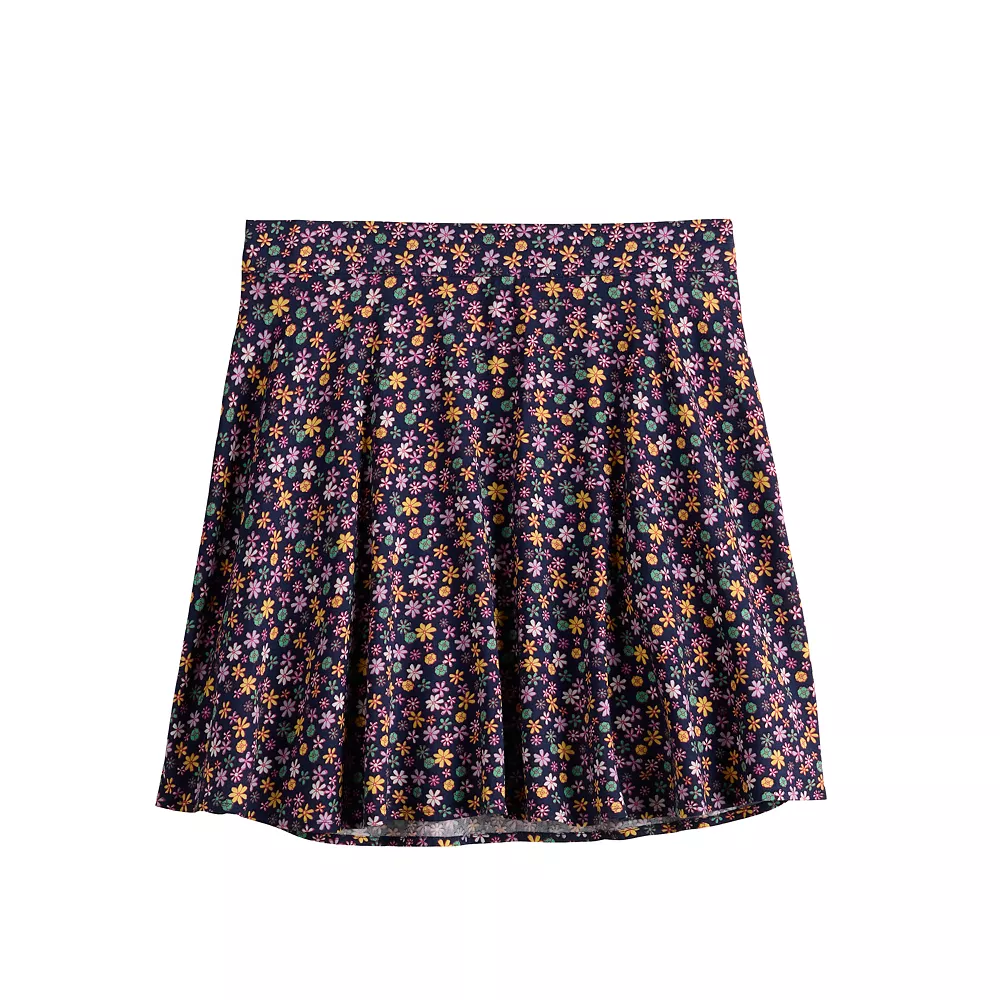 Juniors' SO® Skater Mini Skirt 6 Juniors' SO® Skater Mini Skirt - Image 6