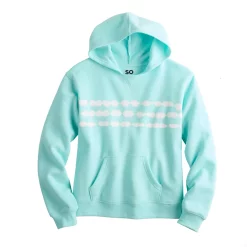 Girls 6-20 SO® Favorite Fleece Pullover Hoodie in Regular & Plus