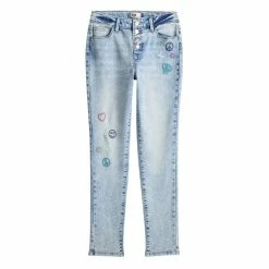 Girls 6-20 SO® Superstar Hi-Rise Skinny Jeans 5 Girls 6-20 SO® Superstar Hi-Rise Skinny Jeans -Cheap SO Store 5589870 Light Wash