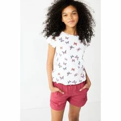 Girls 6-20 SO® Paperbag Waist Pull-On Shorts -Cheap SO Store 5611918 ALT9