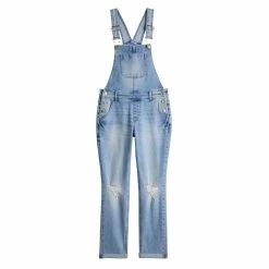 Girls 6-18 & Plus SO® Favorite Girlfriend-Fit Overalls