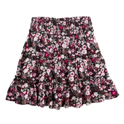 Girls 6-16 & Plus SO® Layered Flirty Skirt -Cheap SO Store 5640568 Purple Floral