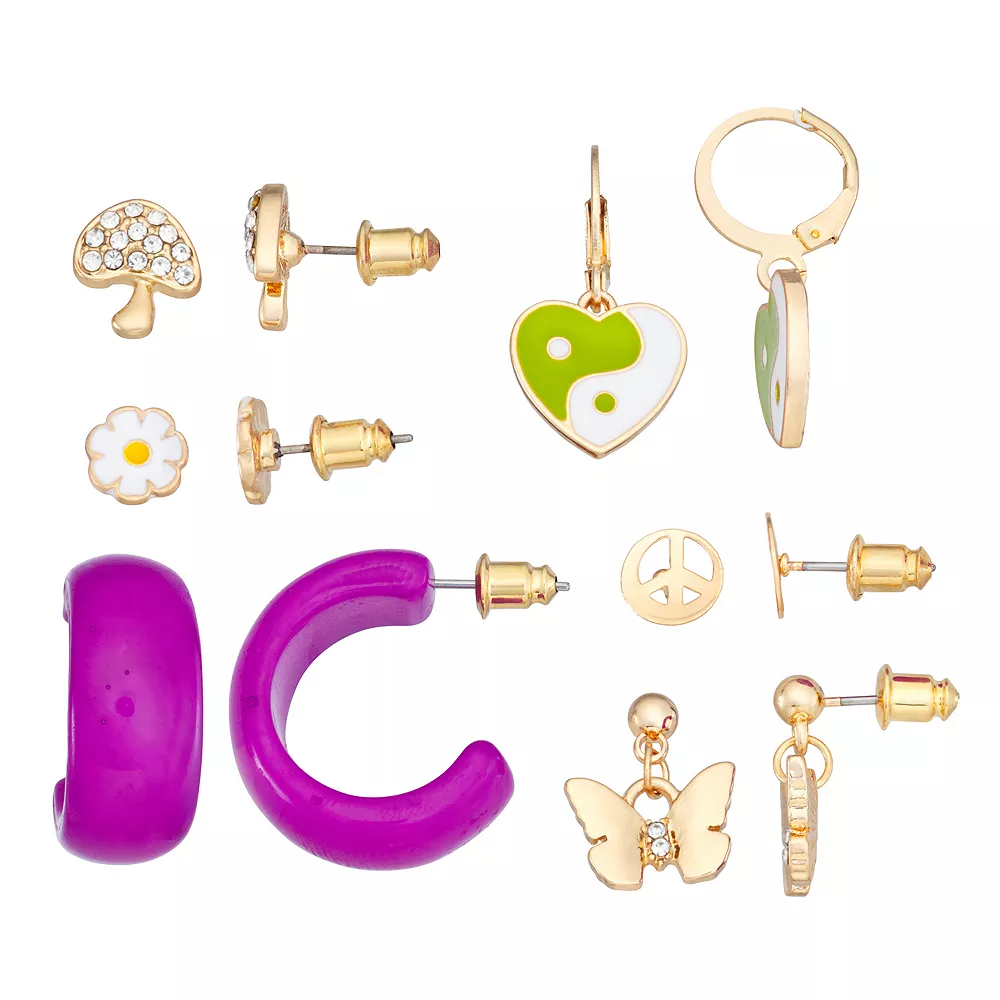 SO® Mush Flower 6 Earring Set 1 SO® Mush Flower 6 Earring Set