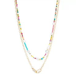SO® 2 Row Beaded Neclace