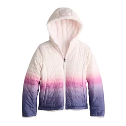 Girls 4-18 SO® Reversible Midweight Jacket -Cheap SO Store 5654820 Purple Ombre