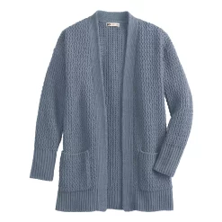 Juniors SO Open Stitch Chenille Cardigan -Cheap SO Store 5665445 ALT5