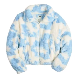 Juniors' SO® Sherpa Full Zip Jacket -Cheap SO Store 5679058 ALT5