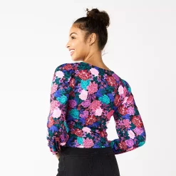 Juniors' SO® Cropped Bustier Top -Cheap SO Store 5696251 ALT