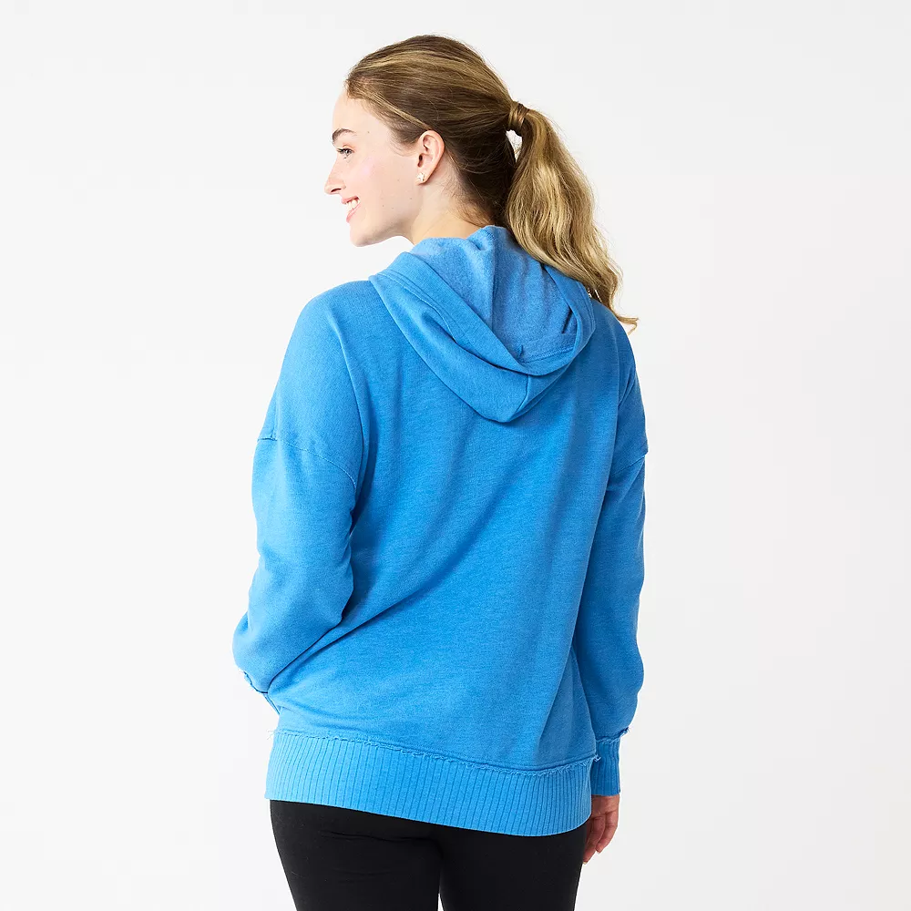 Juniors' SO® 1/4 Snap Hoodie 11 Juniors' SO® 1/4 Snap Hoodie - Image 11