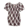 Girls 4-16 SO® Puff Sleeve Woven Top in Regular & Plus Size