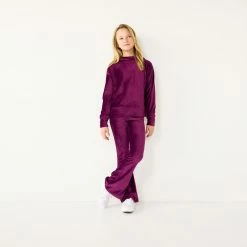 Girls 7-16 SO Cozy Corded Velour Hoodie in Regular & Plus Size -Cheap SO Store 5745781 ALT8