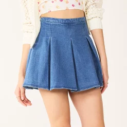 Juniors' SO® Pleated High-Rise Mini Skirt 11 Juniors' SO® Pleated High-Rise Mini Skirt -Cheap SO Store 5858747 Medium