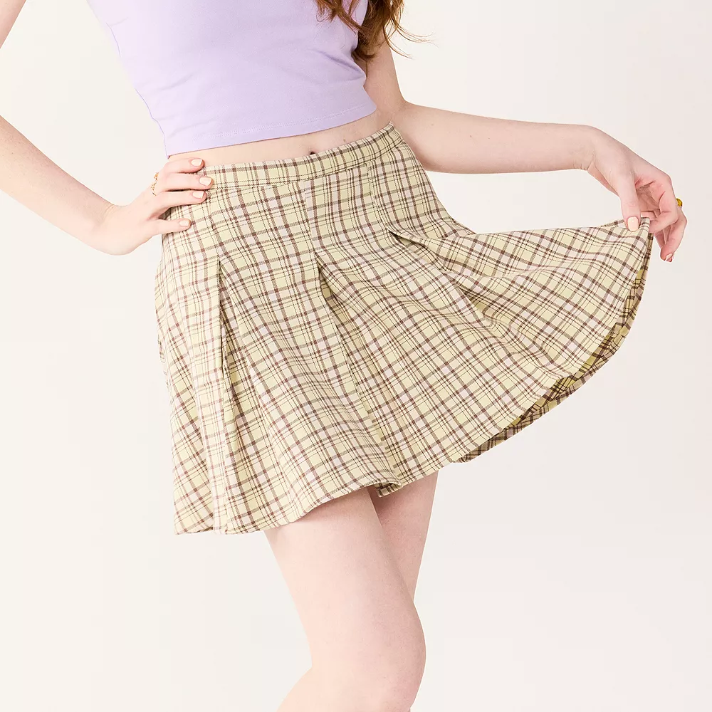 Juniors' SO® Pleated High-Rise Mini Skirt 5 Juniors' SO® Pleated High-Rise Mini Skirt - Image 5