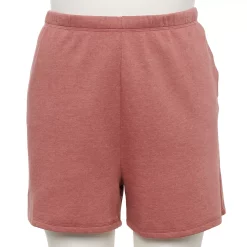 Juniors' Plus Size SO® Core Boyfriend Shorts -Cheap SO Store 5913196 Shabby Mauve