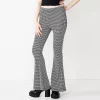 Juniors' SO® High-Rise Pull on Flare Pants