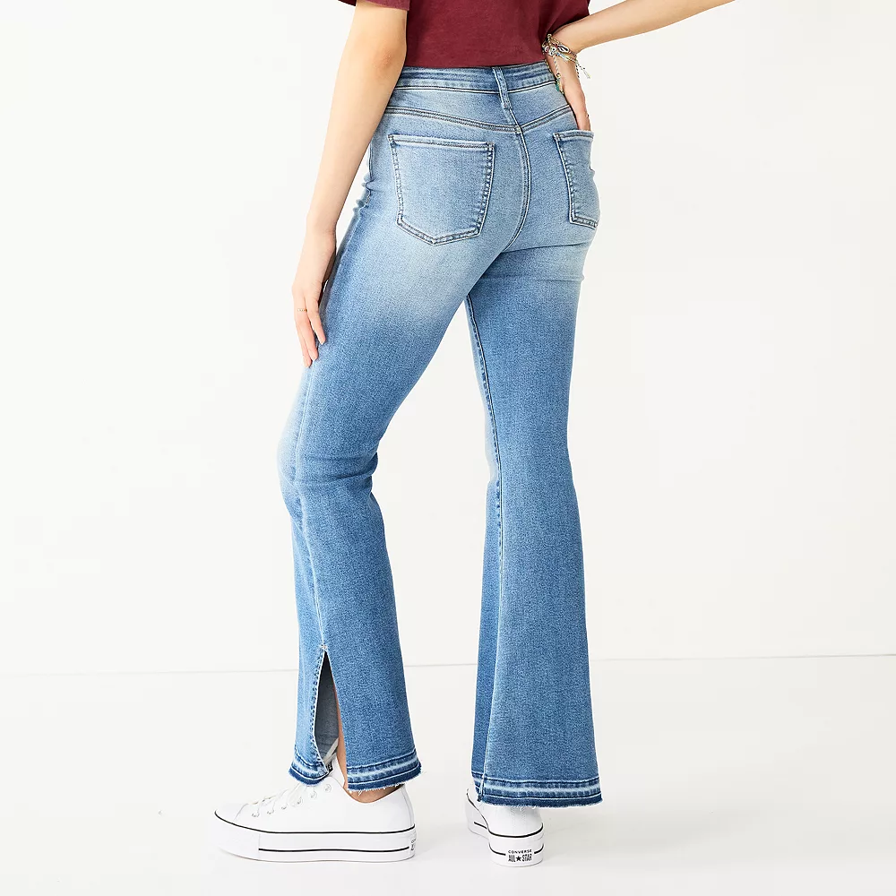 Juniors' SO® High-Rise Flare Jeans 3 Juniors' SO® High-Rise Flare Jeans - Image 3
