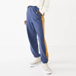 Juniors' SO® Oversized High-Rise Boyfriend Joggers 11 Juniors' SO® Oversized High-Rise Boyfriend Joggers -Cheap SO Store 6142521 Blue Colorblock
